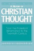 History of Christian Thought - Justo L. Gonzalez - cover