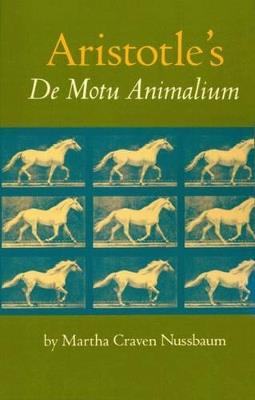 Aristotle's De Motu Animalium - Martha C. Nussbaum - cover