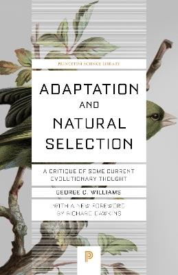 Adaptation and Natural Selection: A Critique of Some Current Evolutionary Thought - George Christopher Williams - cover