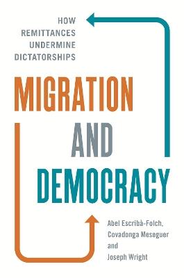 Migration and Democracy: How Remittances Undermine Dictatorships - Abel Escribà-Folch,Joseph Wright,Covadonga Meseguer - cover
