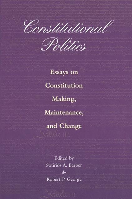 Constitutional Politics