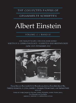 The Collected Papers of Albert Einstein, Volume 17 (Documentary Edition): The Berlin Years: Writings and Correspondence, June 1929–November 1930 - Albert Einstein - cover