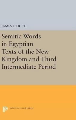 Semitic Words in Egyptian Texts of the New Kingdom and Third Intermediate Period - James E. Hoch - cover