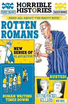 Rotten Romans - Terry Deary - cover