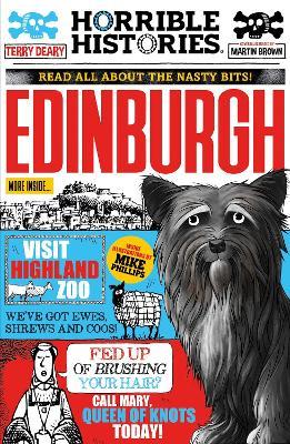 Gruesome Guide to Edinburgh (newspaper edition) - Terry Deary - cover