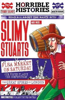 Slimy Stuarts (newspaper edition) - Terry Deary - cover