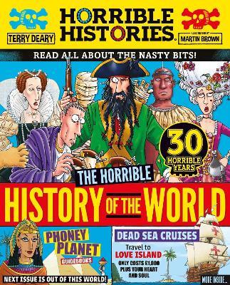 Horrible History of the World (newspaper edition) - Terry Deary - cover