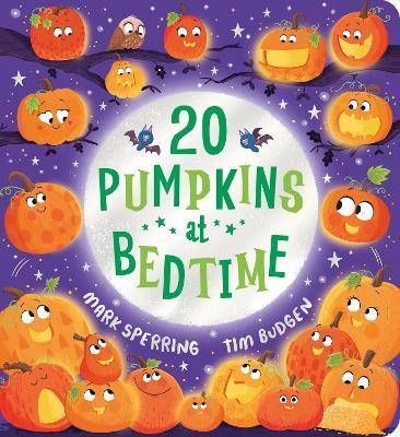 Twenty Pumpkins at Bedtime (CBB) - Mark Sperring - cover