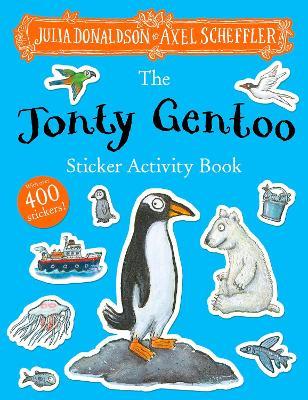 Jonty Gentoo Sticker Activity Book (PB) - Julia Donaldson - cover