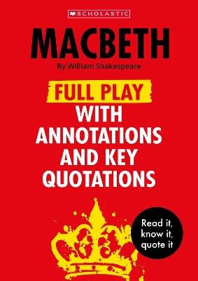 Macbeth: Full Play with Annotations and Key Quotations - William Shakespeare,Alison Powell - cover