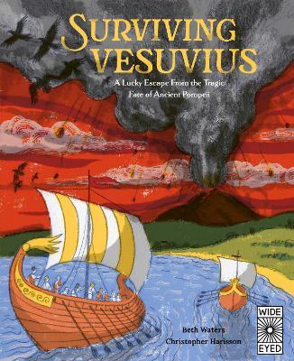 Surviving Vesuvius: A Lucky Escape From the Tragic Fate of Ancient Pompeii - Christopher Harrisson - cover