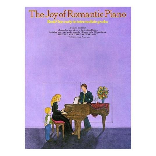 The Joy of Romantic Piano - Book 1 - volume 1 - copertina