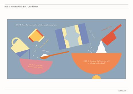 Pizza! An interactive recipe book. No food required! Cook in a book. Ediz. a colori - Lotta Nieminen - 3