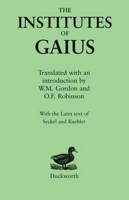 Institutes - Gaius - cover