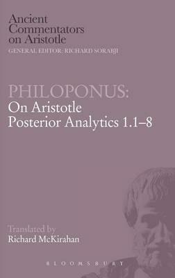 Philoponus: On Aristotle Posterior Analytics 1.1-8 - cover