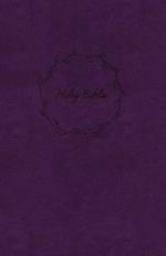 NKJV, Value Thinline Bible, Large Print, Purple Leathersoft, Red Letter, Comfort Print: Holy Bible, New King James Version