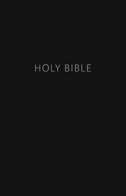 NKJV, Pew Bible, Large Print, Hardcover, Black, Red Letter, Comfort Print: Holy Bible, New King James Version - Thomas Nelson - cover