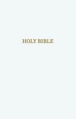 KJV, Gift and Award Bible, Leather-Look, White, Red Letter, Comfort Print: Holy Bible, King James Version