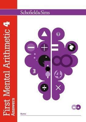 First Mental Arithmetic Answer Book 4 - Ann Montague-Smith - cover