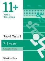 11+ Verbal Reasoning Rapid Tests Book 2: Year 3, Ages 7-8 - Sian Schofield & Sims,Goodspeed - cover