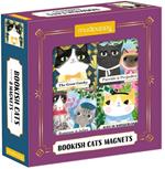 Mudpuppy - Bookish Cats Magnets