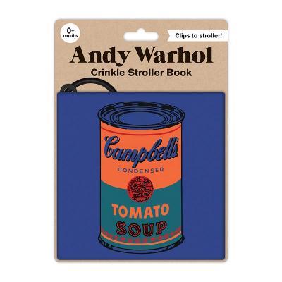 Andy Warhol Crinkle Fabric Stroller Book - Mudpuppy - cover