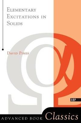Elementary Excitations In Solids - David Pines - cover