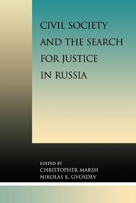 Civil Society and the Search for Justice in Russia - cover