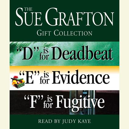 Sue Grafton DEF Gift Collection