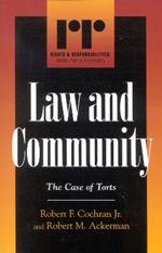Law and Community: The Case of Torts