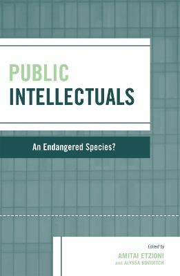Public Intellectuals: An Endangered Species? - cover