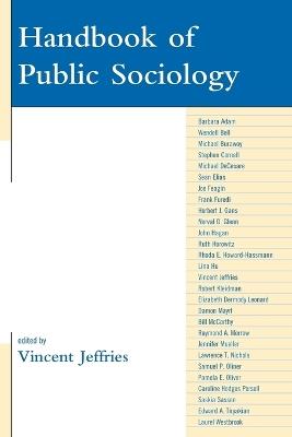 Handbook of Public Sociology - cover