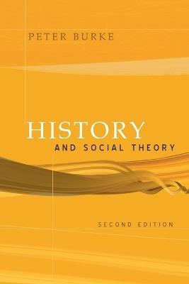 History and Social Theory - Peter Burke - cover