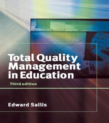 TOTAL QUALITY MANAGEMENT IN EDUCATION 3ED - cover