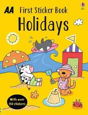 First Sticker Book Holidays - cover