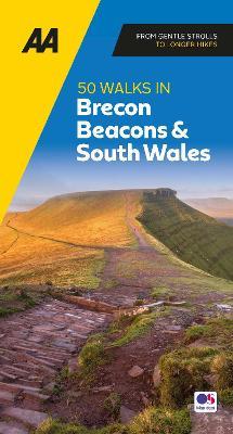 AA 50 Walks in Brecon Beacons & South Wales - cover