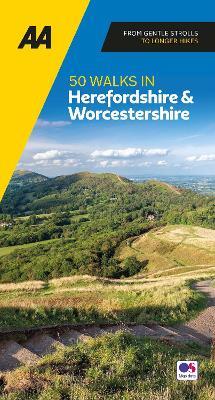 AA 50 Walks in Herefordshire & Worcestershire - cover