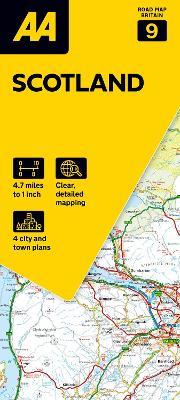 AA Road Map Scotland - cover