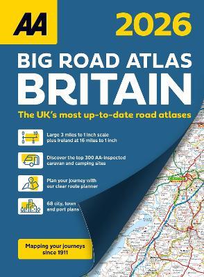 AA Big Road Atlas Britain 2026 - cover