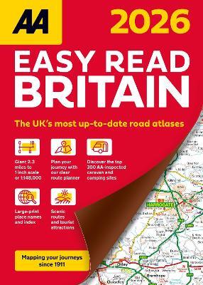 AA Easy Read Atlas Britain 2026 - cover