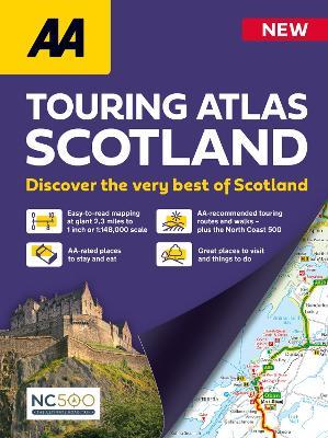 AA Touring Atlas Scotland - cover