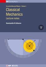 Classical Mechanics: Lecture notes: Lecture notes