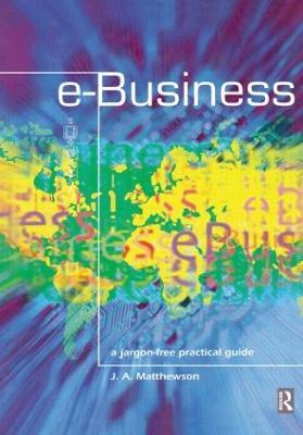 e-Business - A Jargon-Free Practical Guide - James Matthewson - cover