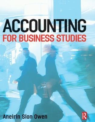 Accounting for Business Studies - Aneirin Owen - cover