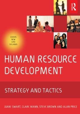 Human Resource Development - Juani Swart,Clare Mann,Steve Brown - cover