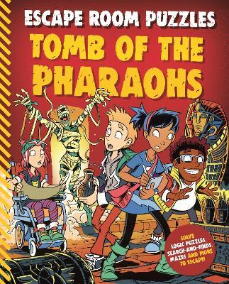 Escape Room Puzzles: Tomb of the Pharaohs - Kingfisher - cover