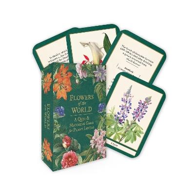 Flowers of the World: A quiz & matching game for plant lovers - Chester Cowell - cover
