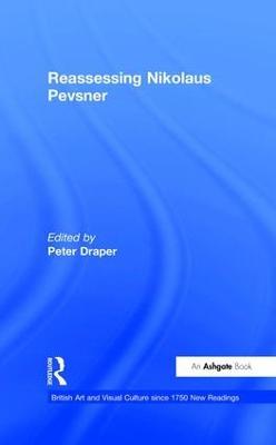 Reassessing Nikolaus Pevsner - cover