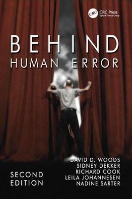 Behind Human Error - David Woods,Sidney Dekker,Richard Cook - cover