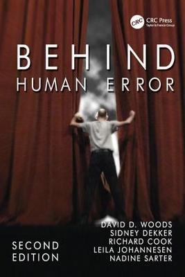 Behind Human Error - David Woods,Sidney Dekker,Richard Cook - cover